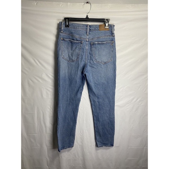 Madewell Womens Sz 26 Blue The Perfect Vintage Jean Straight Denim High Rise - Picture 2 of 4